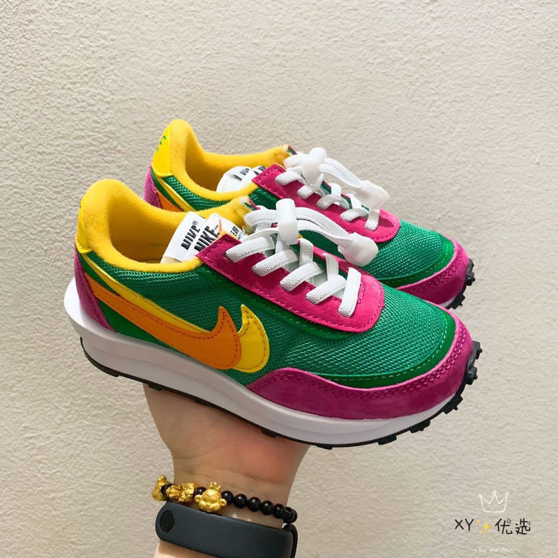 Nike Nike deconstructed double hook children_s sports shoes Huami dual hook retro leisure running shoes 22-35-dc6a444a